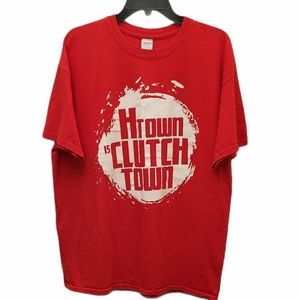 Vintage Houston Rockets Clutch City T Shirt, Sz XL